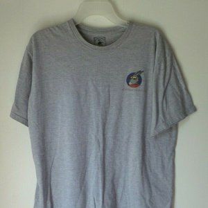 Men's T-Shirt,Wisconsin Dells,Size L,Gray